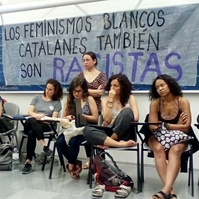 Intervención antirracista en Jornadas Catalanas de la Mujer 2016