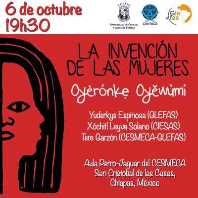 Presentación de «La invención de las mujeres» San Cristóbal, Chiapas