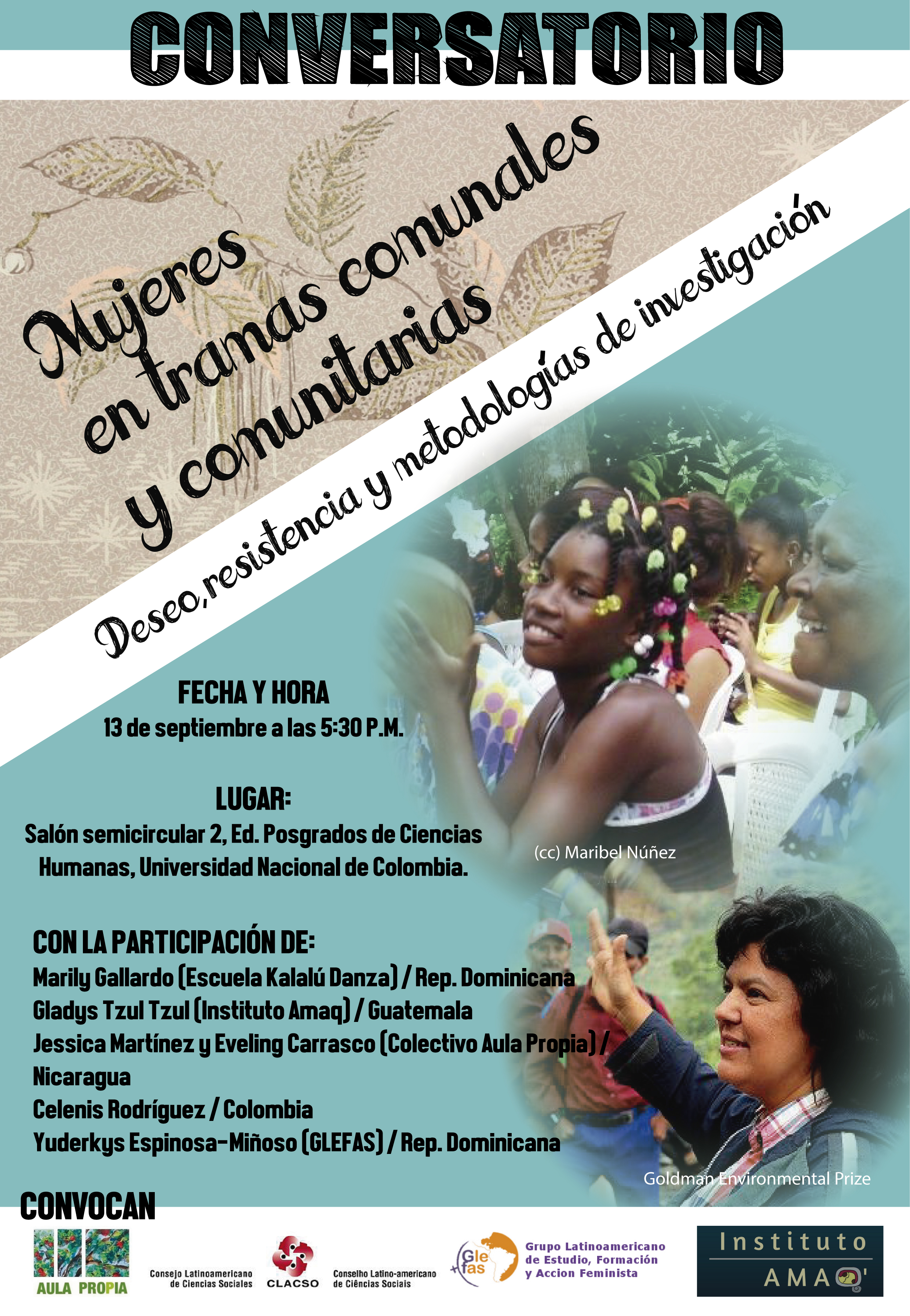 [CONVERSATORIO] Mujeres en tramas comunales y comunitarias