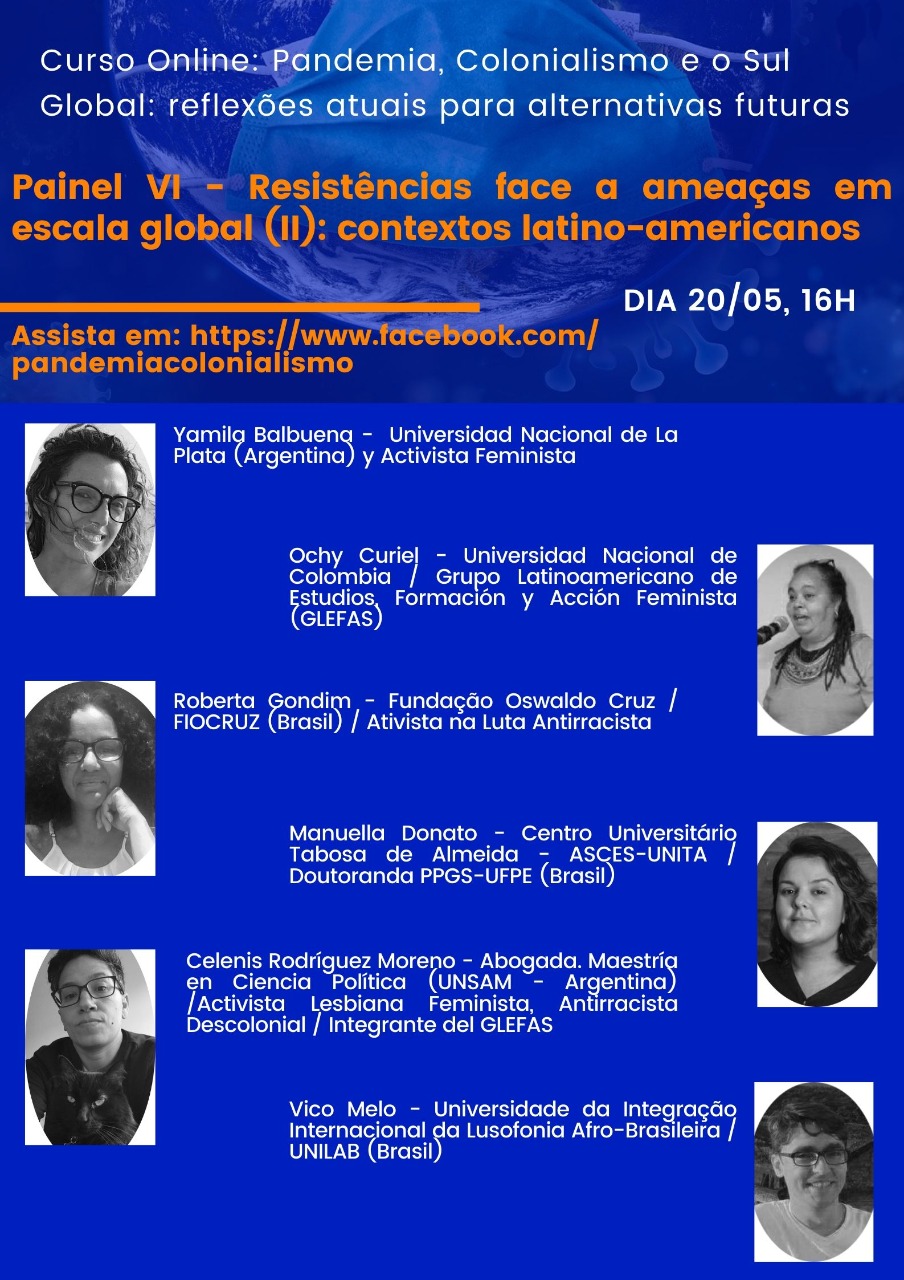 Curso online: Pandemia, Colonialismo e o Sul Global